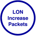 LON Increase Packets